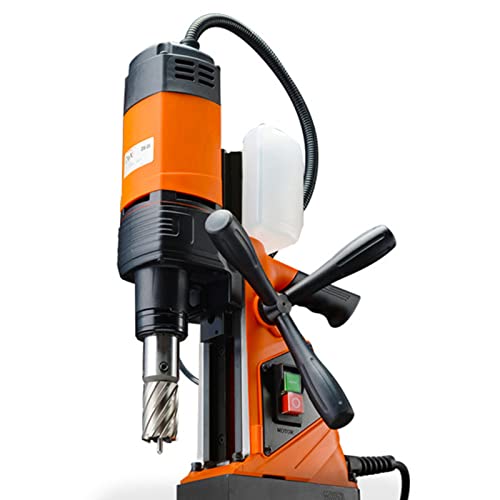 Taladro Magnético De 1100 W, Taladro De Núcleo Magnético De 35 Mm, Fuerza Máxima Taladro Electromagnético De 10000 N, Sistema De Perforación Electromagnética Profesional Para Industrial