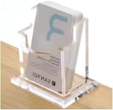 Vertical Business Card Holder Display Stand Business Card Holder Desk Organizer 1 Tier 1 Slot