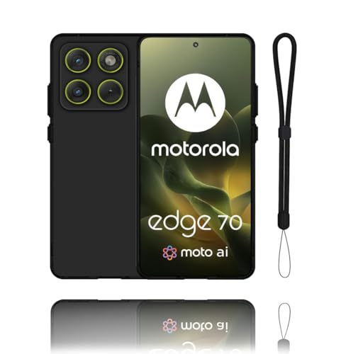 【2025新登場】For Motorola Edge 70 5G ケース カバー 【HNWEIWEI】 耐衝撃 TPU素材 全面保護 柔らかい手触り スクリーン & カメラ保護 軽量 薄型 耐衝撃 傷つけ防止 指紋防止 黄変防止 Motorola Edge 70 5G 用 ケース カバー (ブラック) 【2025新登場】For Motorola Edge 70 5G ケース カバー 【HNWEIWEI】 耐衝撃 TPU素材 全面保護 柔らかい手触り スクリーン & カメラ保護 軽量 薄型 耐衝撃 傷つけ防止 指紋防止 黄変防止 Motorola Edge 70 5G 用 ケース カバー (ブラック)