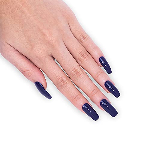 Unha Salon Color Curto Little Princess, KISS NEW YORK, Pacote De 28