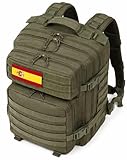 Memories Mochila 45L y 25L Tactica Militar impermeable para Crossfit Caza Senderismo Gimnasio y Deportes al aire libre. (Verde, 45L)