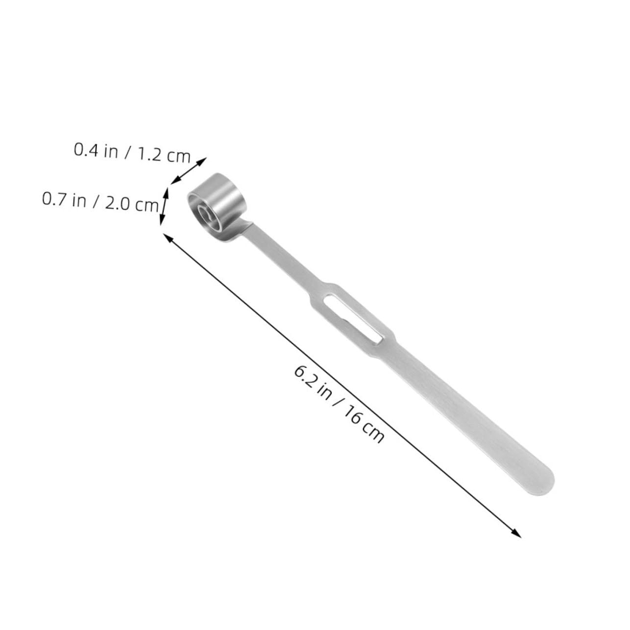 OUNONA Stainless Steel Cocktail Mixing Rod Versatile Stirrer for Smooth Mixing Drinks Desserts Hot Beverages for Parties Weddings Gifting