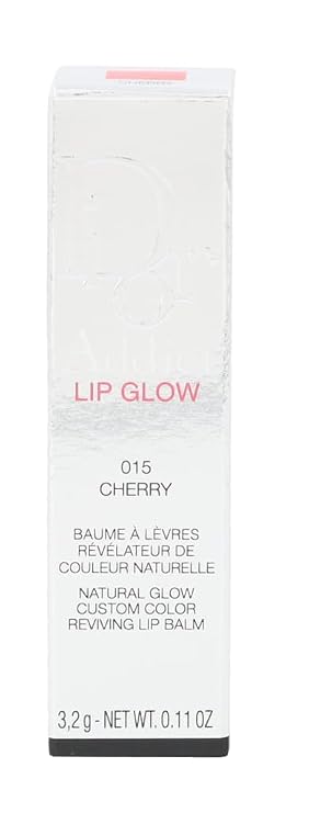 Christian Dior Addict Lip Glow - 015 Cherry by Christian Dior for Women - 0.11 oz Lip Balm
