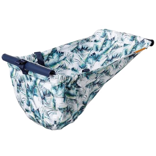 Image of Binxy Baby Shopping Cart Hammock for Infants and Toddlers, Cart Seats for Babies, for All Car Seat Models, Grocery Cart Hammock for Baby, Capacity of up to 50 lbs, Tropical Days