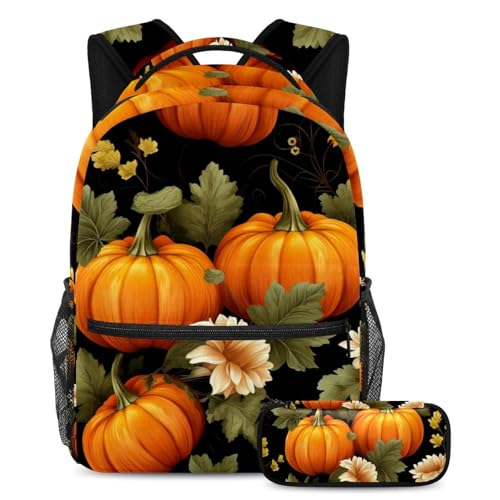 Sac à dos citrouille Thanksgiving, cadeau idéal pour adolescents
