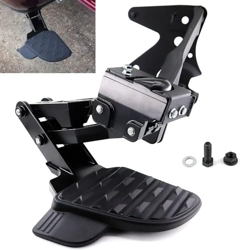 SDYYDS for 2019-2025 Dodge Ram 1500 DT Rear Bedstep Retractable Bumper Truck Tailgate Step Step Rails (New Body Style00) 82215289AH 82215289AB by SDYYDS - Image 4
