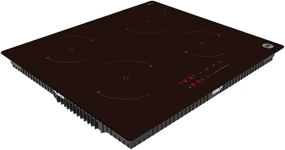 Cooktop de Indução Life 4 Queimadores, Painel Touch, 9 Níveis de Potência, Timer 99 Min, Tensão 220V. Fogão Indução Elétrico Vitrocerâmico para Cozinha.