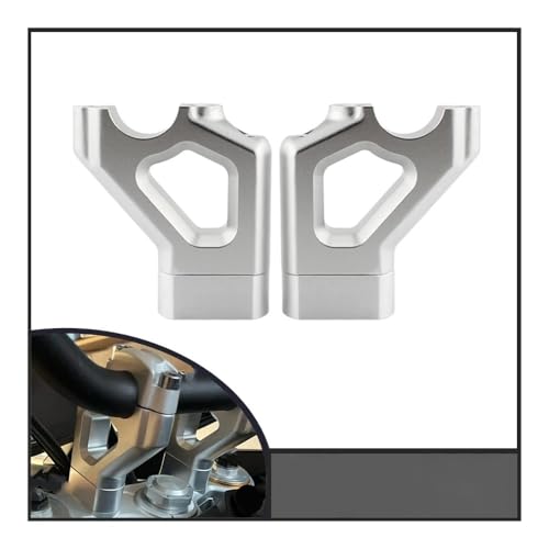 Rehausseur de guidon Explorador 1200XR finition chrome top - 6