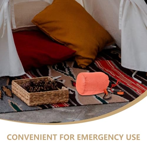 Bolsa de Supervivencia Impermeable Aislante Térmico de Emergencia con Cierre y Silbato para Camping y Senderismo miniatura 3