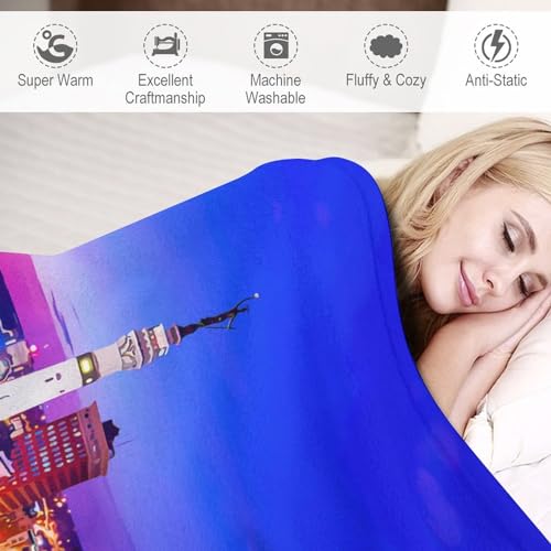 Couverture pelucheuse Indianapolis chaude et douce pour canapé - 5