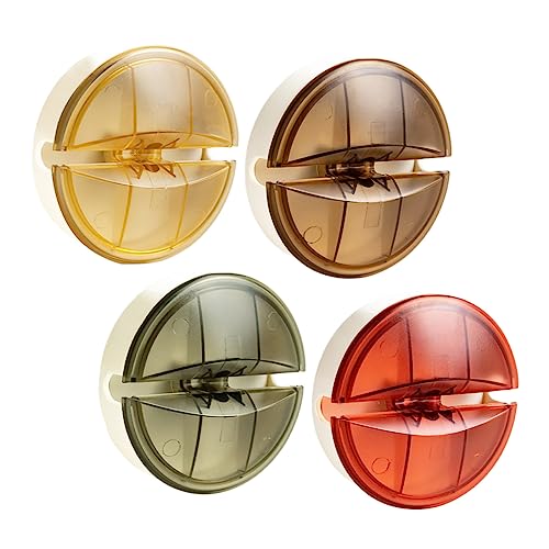 KICHOUSE 4pcs Cord Management Box Cable Winder Organizer for Usb Charger Cables Compact Design for Desk Travel and Easy to Find