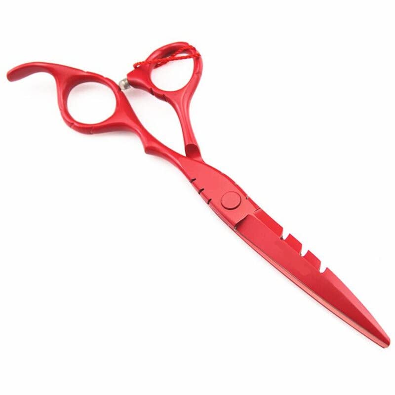 Ciseaux de coupe japonais rouge 6 pouces de haute précision