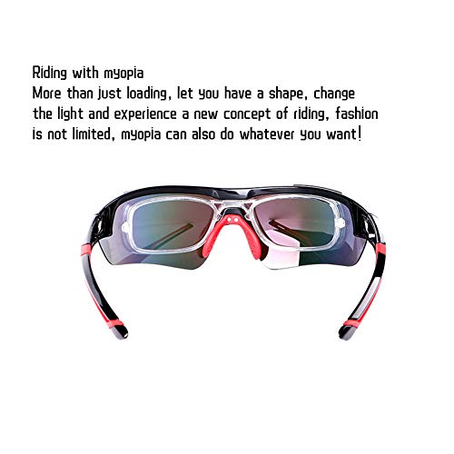 Gafas de bicicleta ligeras y gafas de sol para correr o pescar 3