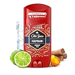 Old Spice Captain Men's Deodorant Stick 85ml, 24/7 Fressshhh With Daily Use, Long Lasting Perfume Quality Scent, Odour Protection, 0 percent Aluminium Salts, Invisible On Black & White