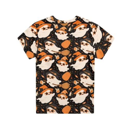 Image of Renewold Kids Novelty T-Shirt for Girls Boys Short Sleeve Crewneck Summer Tee Soft Breathable Graphic Shirt for Age 2-16