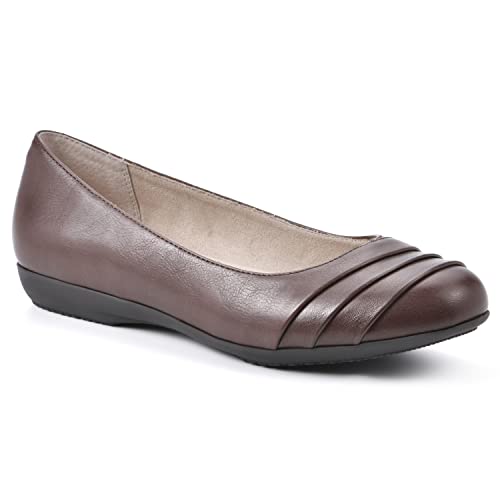 Image of Cliffs by White Mountain Women's Clara Cushioned Ballet Flat