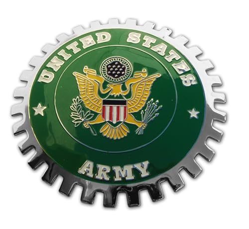 Image of United States US Army Automotive Grill Badge Emblem for Trucks and Cars