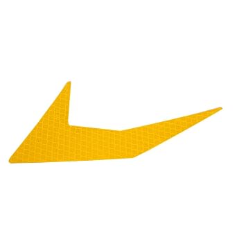 Generic Premium Replacement Part Motorcycle Scooter ATV UTV Parts Electrical for Polaris 7179545 Left Hand Amber Reflector Decal 2015-2024 Switchback Ranger 800 Mod-GRT898-49820