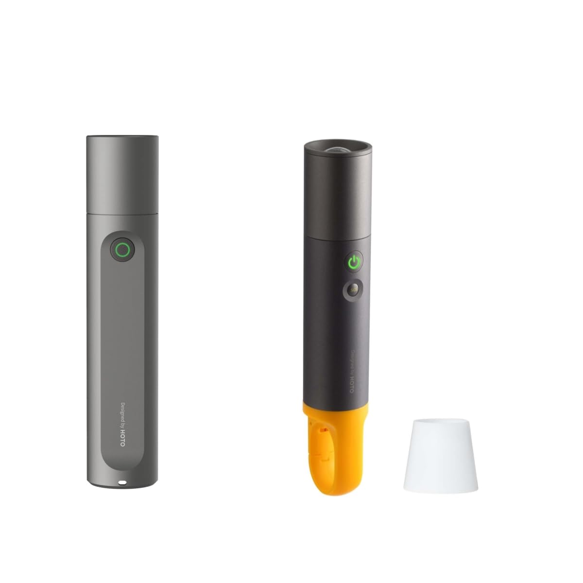 HOTO Flashlight Fit, LED Rechargeable, USB-C Charging, 3 Modes Bundle with OTO Flashlight Duo, USB-C Rechargeable, Dual Light Source, Colorful Ambient Light