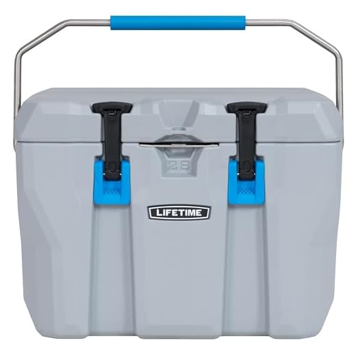 Lifetime 28 Quart Hard Cooler, High Performance Ice Chest, Made in USA