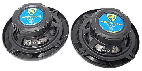 Rockville RV5.3A 3-Way Car Speakers #TOP27