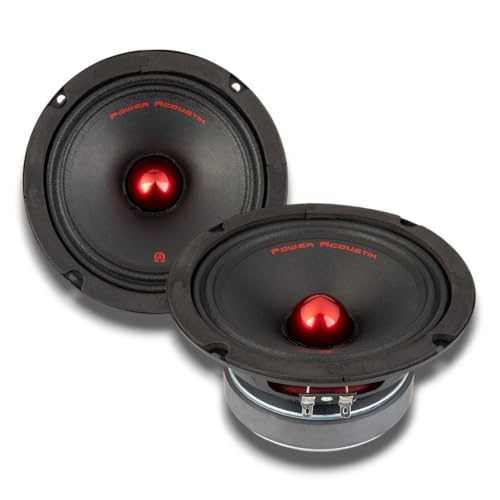 Power Acoustik PR-654 &ndash; Pro Audio 6.5 Inch Midrange Car Sp