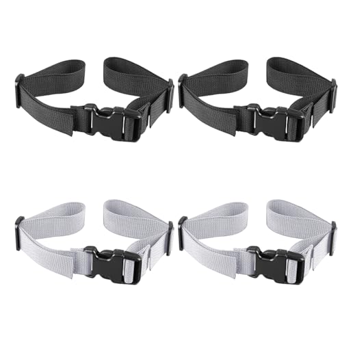 4-Teilige Rucksack-Schultergurt-Schnalle, Druckablagerung Und Anti-Rutsch-Einfügenschnalle, Elastisches Rucksack-Brustgurt, Rucksackzubehör, Geeignet Für Wandern Und Reisen.