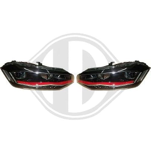 Image of Headlight Set for Polo 6 by DIEDERICHS