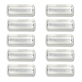 Pack 10 unidades de Luces de Emergencia Led de 3W permanente/no permanente con AUTOTEST. Luz Fría 6000. Led SMD 5730 de alto rendimiento. Instalación en superficie y empotrable. Resistente al fuego