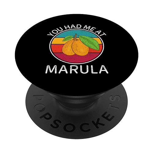Vintage Marula Me Tuviste En Marula Fruit Food Lover PopSockets PopGrip Intercambiable