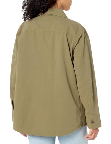 Vince Women's Washed Cotton Shirt Jacket2