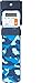 Mark-My-Time LED Book Light and Digital Reading Timer Bookmark - Blue Camouflage