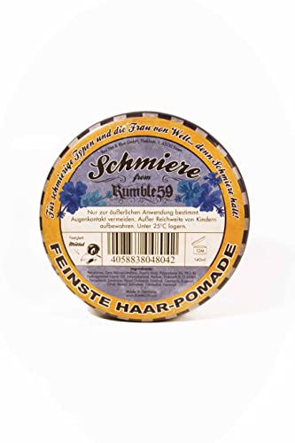 Foto von Rumble59 Schmiere Limited Edition - Surfin' Bird - Pomade Herren - Haarwachs Männer für mittel starke Haare, Haarstyling Hair Wax Men Haar Wax Herren, 140ml