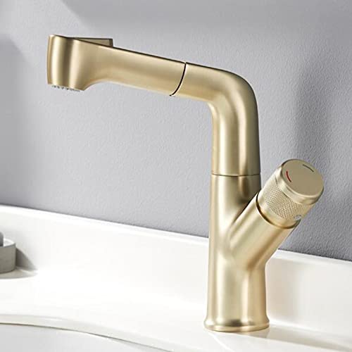 Grifo de lavabo extraíble para facilitar la rutina de limpieza en cuartos de baño familiares