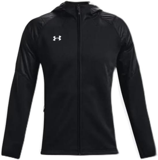 Under Armour Chaqueta con capucha resistente al agua y cremallera completa para hombre