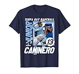 Junior Caminero | Tampa Bay MLB Baseball Player | MLBJCA203M T-Shirt