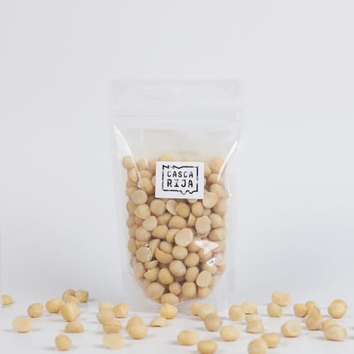 CASCA RIJA: Nuez de Macadamia 250g | Sin Aceite, Sin Conservantes y Sin Sal Añadido | 100% Natural, Vegano