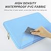 ARVOK 13 13.3 inch Laptop Sleeve Case,Waterproof Laptop Notebook Cover for MacBook Air MacBook Pro 13 14 inch, Computer Carrying Bag for HP ThinkPad Dell Lenovo Asus Acer MSI, Blue #3