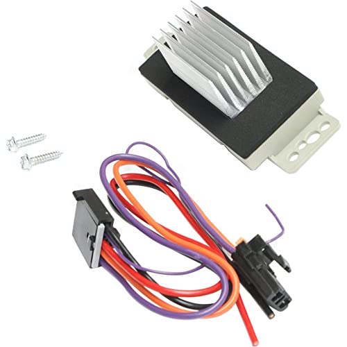 Image of REPC191807 - Trailblazer / Envoy / Impala Blower Motor Resistor, With Automatic Temperature Control, 5 Male Terminals