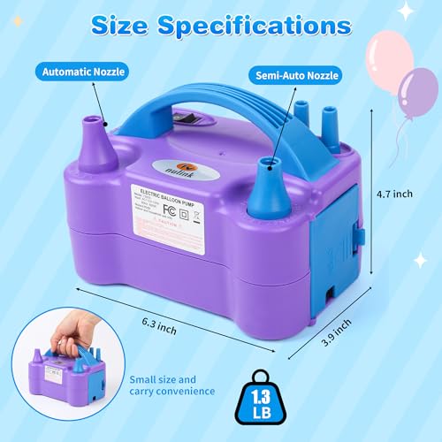 NuLink Electric Balloon Pump Purple