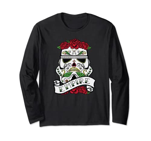 T-shirt manches longues Stormtrooper Sugar Skull aux finitions soignées
