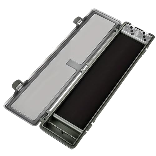 Aosekaa Carp Fishing Storage Box Rig Board Portable Rig Holder Hair Rig Box for Outdoor Freshwater Saltwater Boilie Fishing Anglers