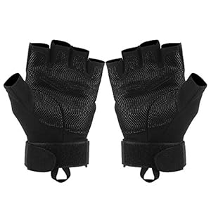 Bilinli Black Eagle-tactische handschoenen, vingerloze handschoenen, antislip outdoor militaire handschoenen voor…