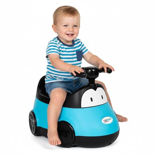 Curvaso Products Siège de toilette d'apprentissage de la propreté pour enfants | Siège de toilette amusant pour encourager la pratique des tout-petits bébés enfants nourrissons | Léger, portable,