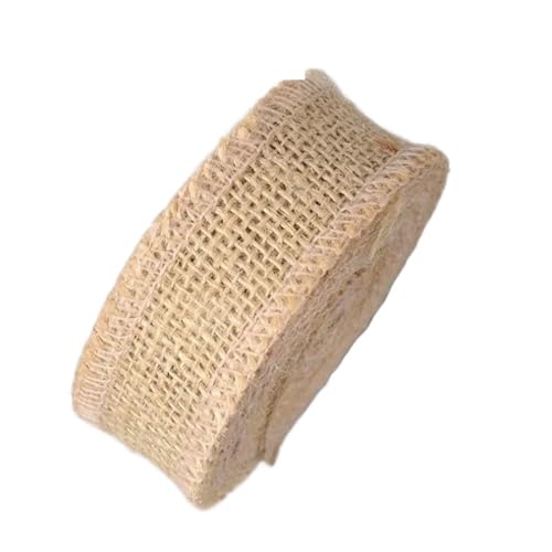 Correas de yute y arpillera de 3cm para decorar mesas de boda rústicas y envolver regalos 2
