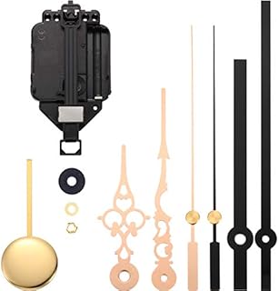 Hicarer Quarz Pendeluhr Bewegung DIY Bewegung Kits mit 2 Paars Händen und Pendulum
