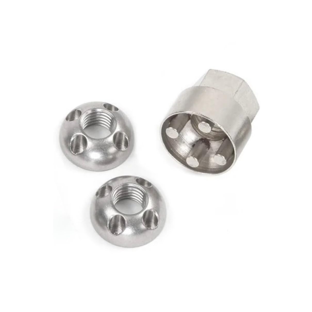 2x M8 Fits TentBox Awning/LED BAR - Anti-Theft Security Nuts Tamperproof Lock Nut โ image 1