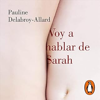 Diseño de la portada del título Voy a hablar de Sarah