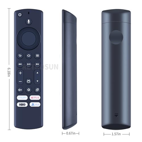 Novo controle remoto de substituição de voz NS-RCFNA-19 CT-RC1US-19 adequado para televisores Insign