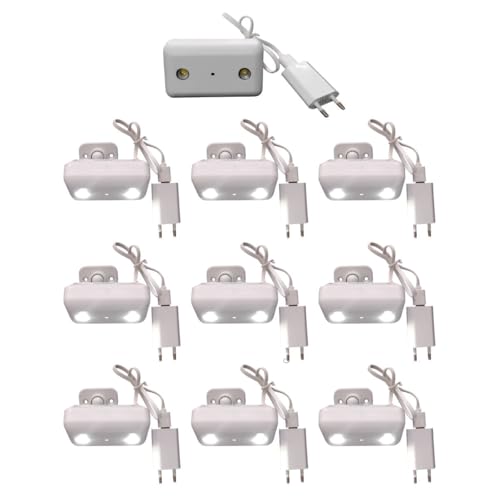 Utronix, Kit 10 Bloco autonomo 2 faróis 6W 450lm bivolt bateria litio